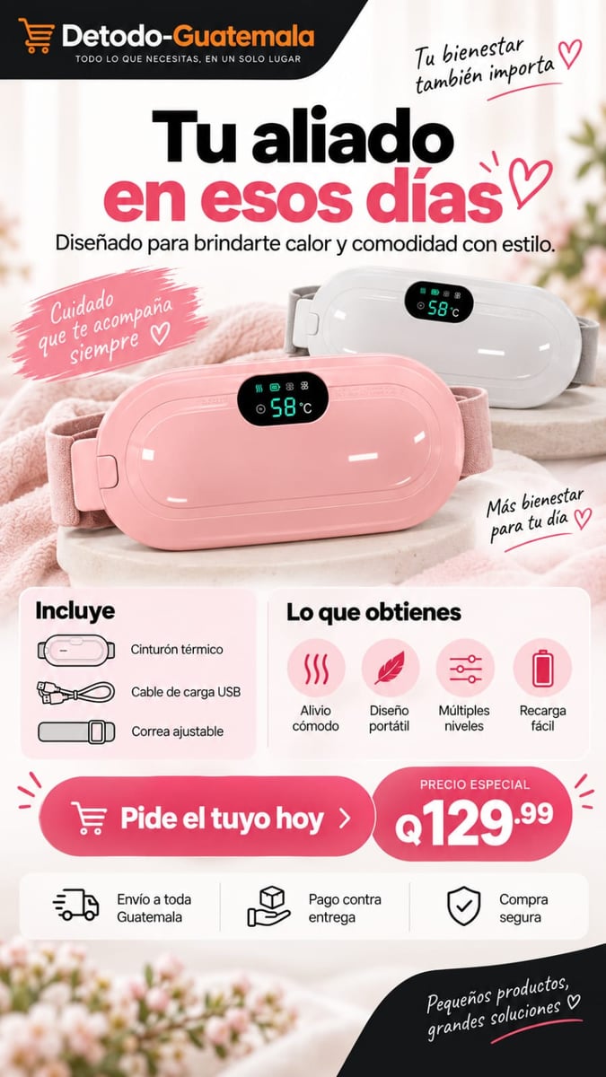 Cinturón menstrual