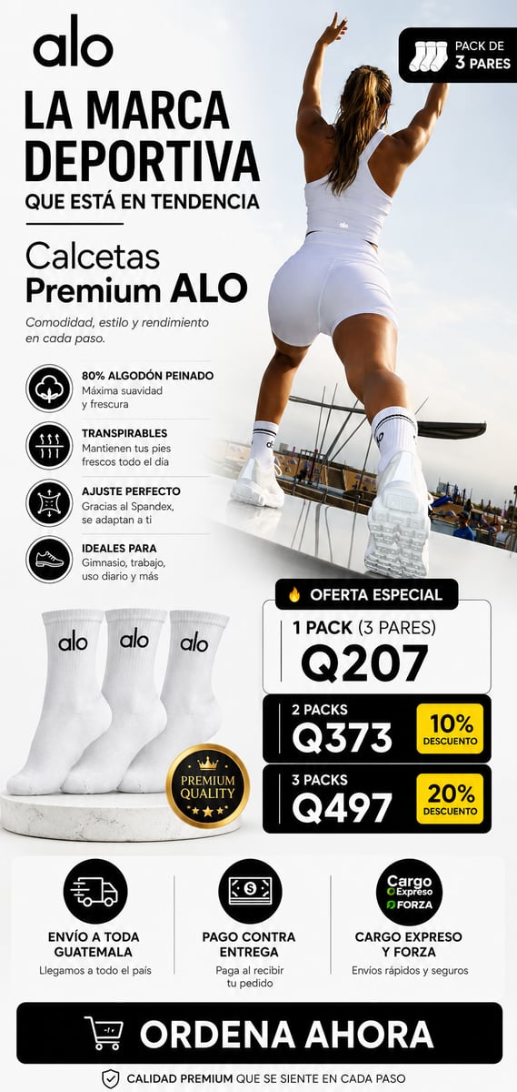 Alo Calcetas Premium + ENVIO GRATIS