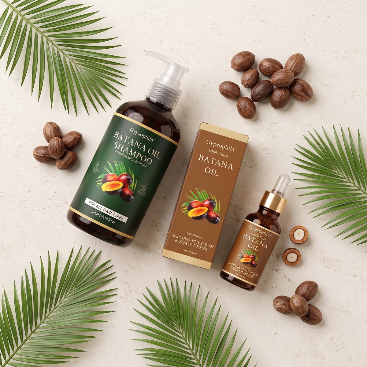 Pack Shampoo de Batana 300ml  + Aceite de Batana 30ml🧴🌿