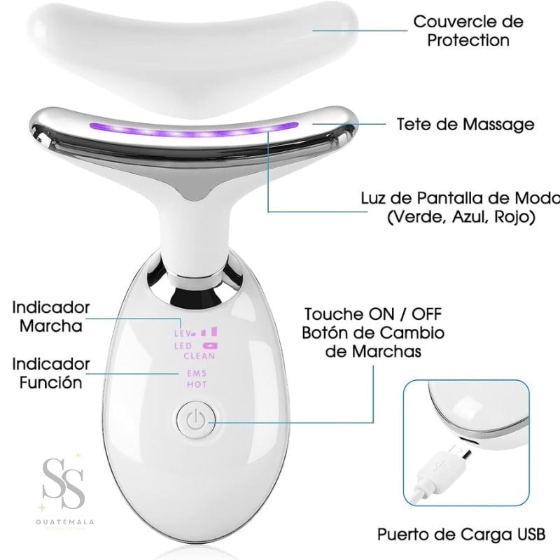 MASAJEADOR FACIAL REDUCTOR DE PAPADA 🌟- ULTIMAS UNIDADES!!