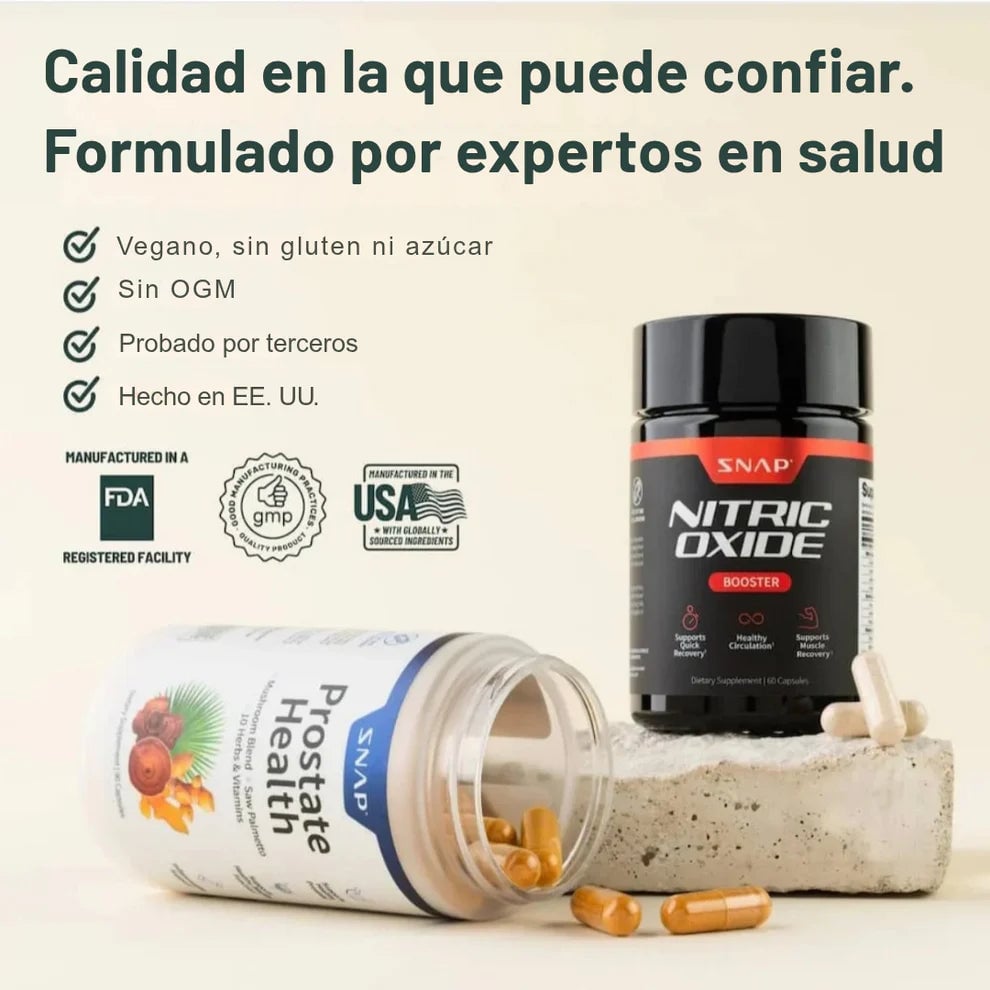 Próstata Max™ | Dúo Potente 2 en 1 OFERTA SOLO POR HOY 😱