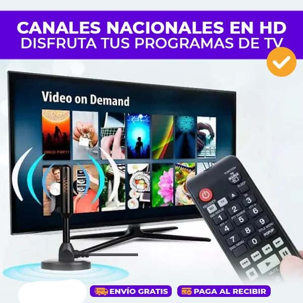 SUPER ANTENA TV DIGITAL ULTRA HD | CANALES GRATIS OFERTA DEL DIA 30%