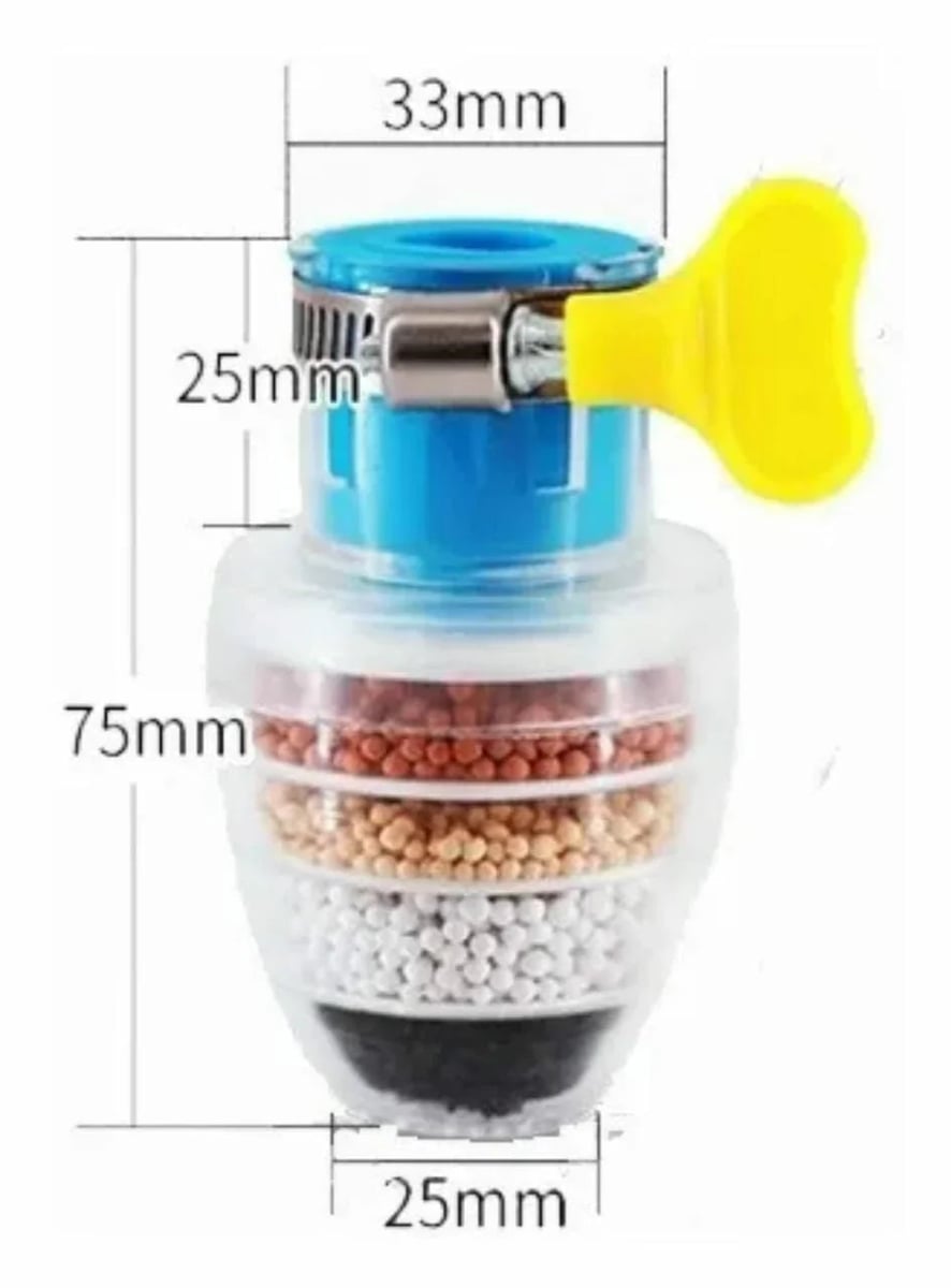 Purificador para grifo de 6 capas anti-salpicaduras🚰 + ENVIO GRATIS🚚