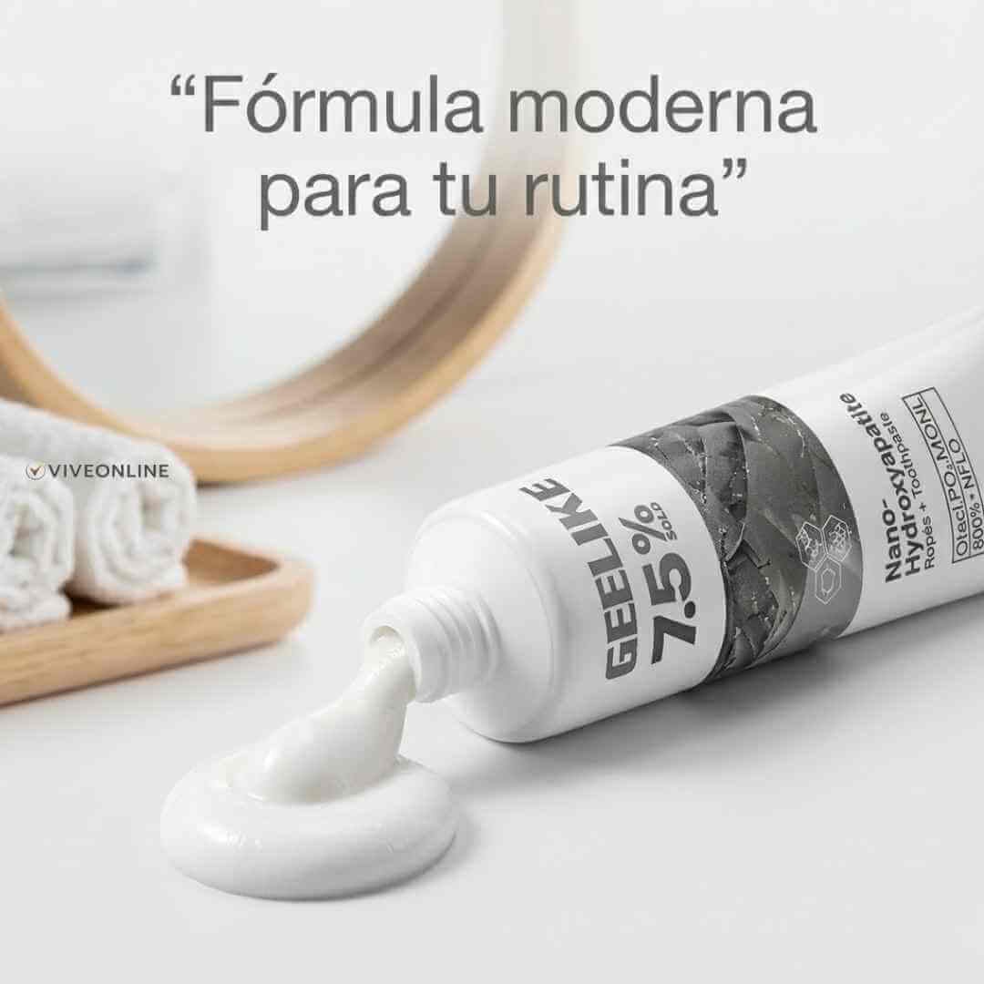 ¿Dientes sensibles o con manchas? Esta pasta Repara y blanquea tus dientes desde adentro + Envío Gratis