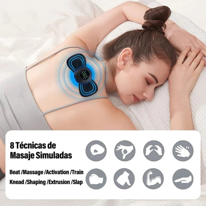 MINI MASAJEADOR MUSCULAR ELÉCTRICO