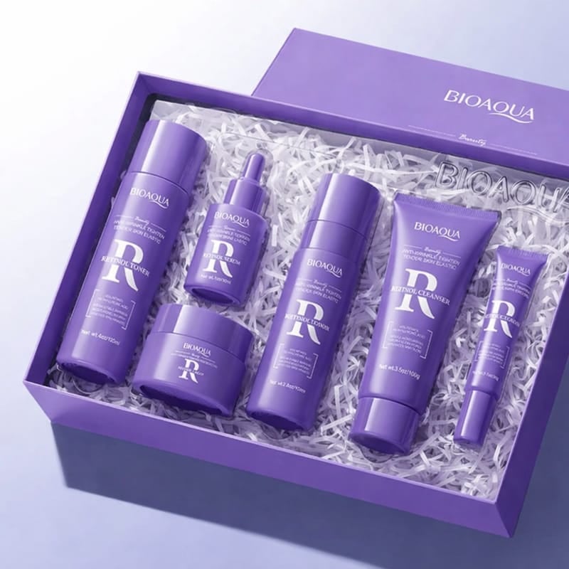 BIOAQUA - Cuida tu piel facial con el kit de retinol!