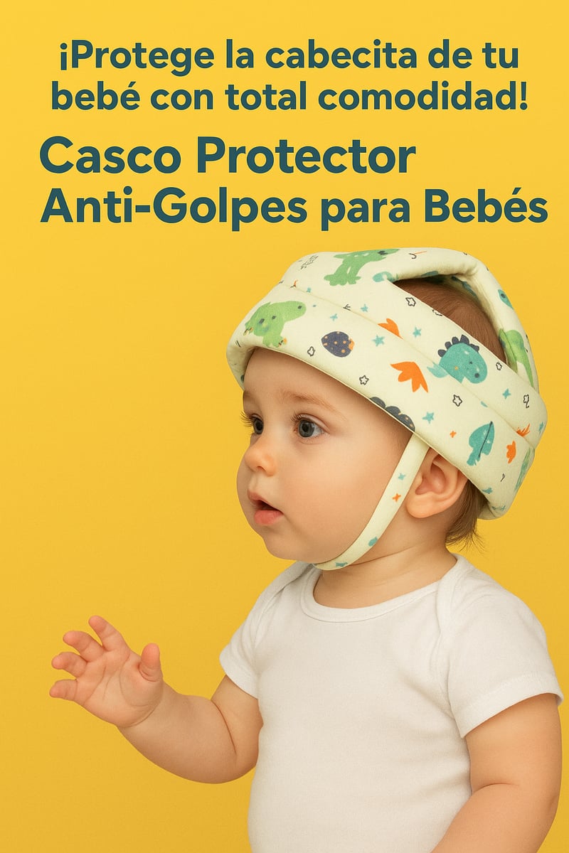 Casco Protector Anti golpes para bebes
