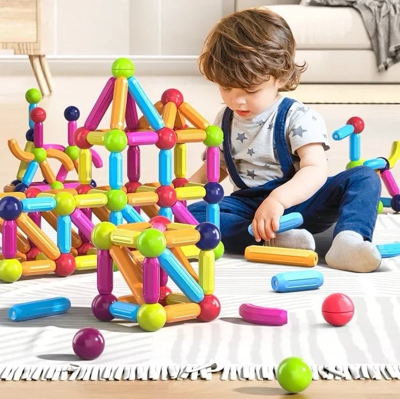 Juego de bloques magnéticos Kidsy® 36pcs