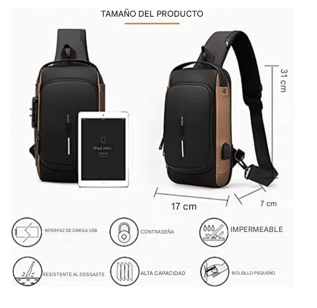 SafePack™ - Bolso Antirrobo de Confianza🛡️