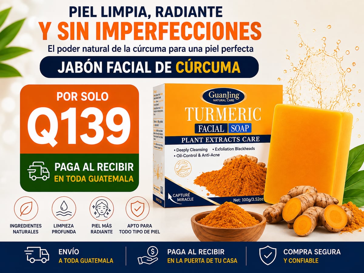 JABON DE CURCUMA