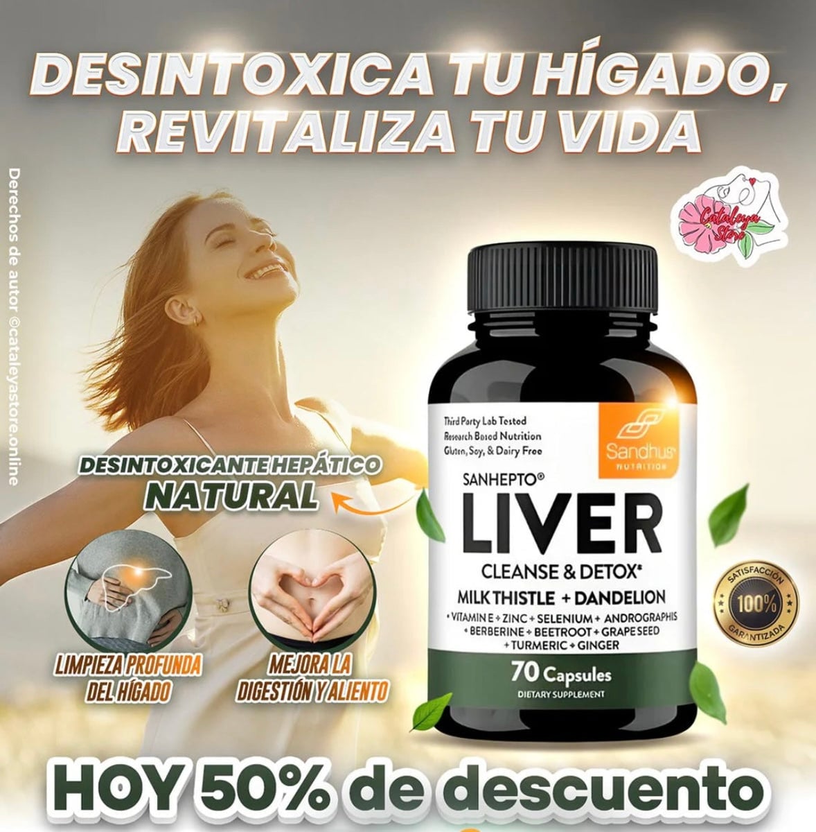 OFERTA 2 X 1 LIVER 🎁 CLEANSE DETOX + ENVÍO GRATIS