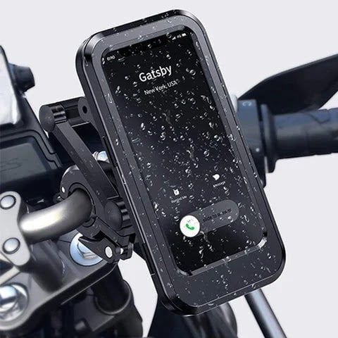SOPORTE PREMIUM CELULAR MOTO BICICLETA IMPERMEABLE