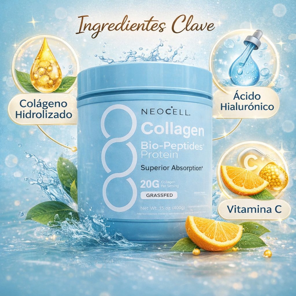 NeoCell® Colágeno Avanzado para Piel y Articulaciones, no descuides tu bienestar, empieza desde hoy