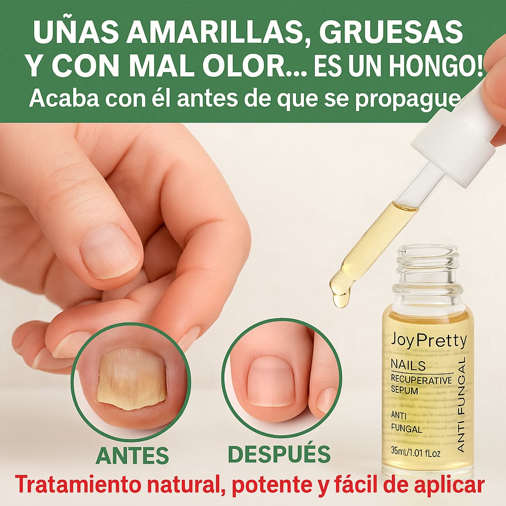 JoyPretty™ ¡Elimina los hongos de tus uñas de raíz!