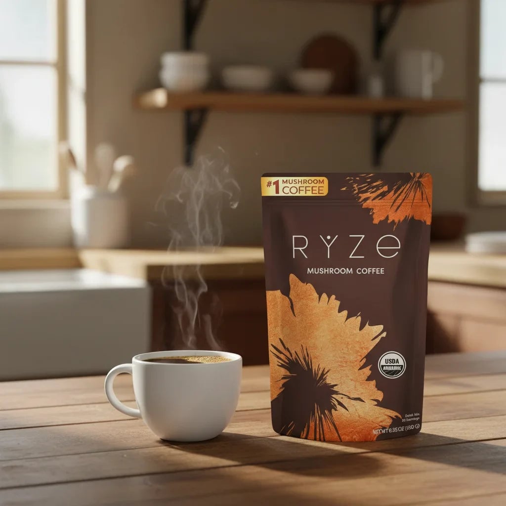 RYZE SUPERFOODS - Café Funcional con 6 Hongos