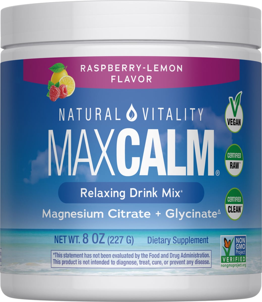 MAXCALM en Polvo Sabor Frambuesa-Limón