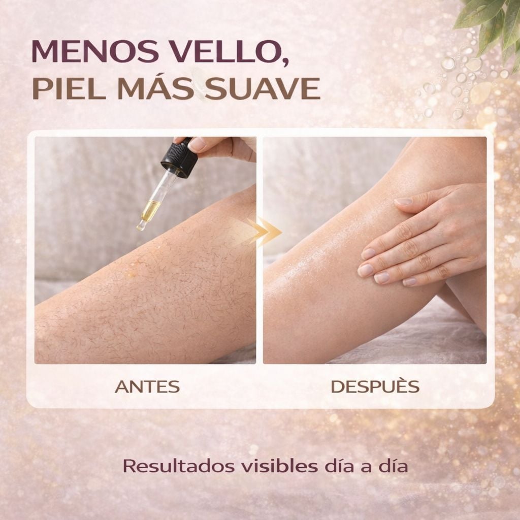 🌿 Aceite Depilatorio Natural Cyperus Rotundus + Envío Gratis y  🎁