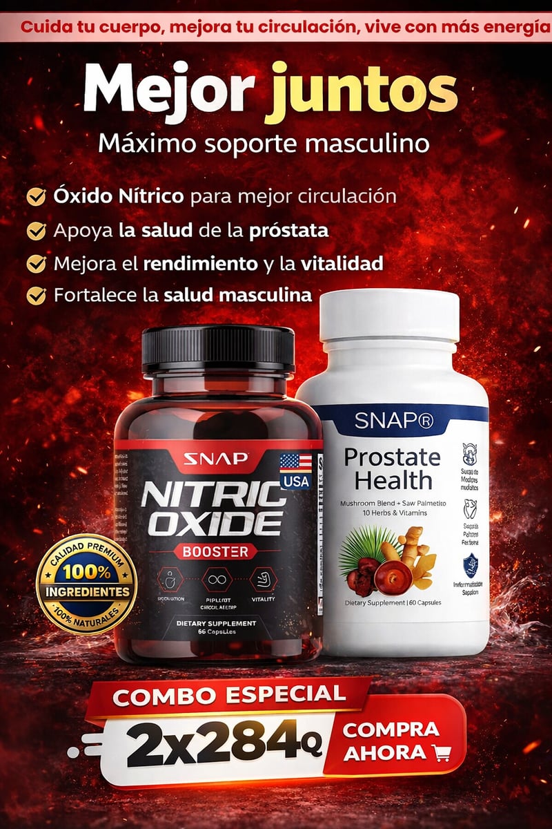 🧬 ÓXIDO NÍTRICO - Suplemento Premium 1000 mg