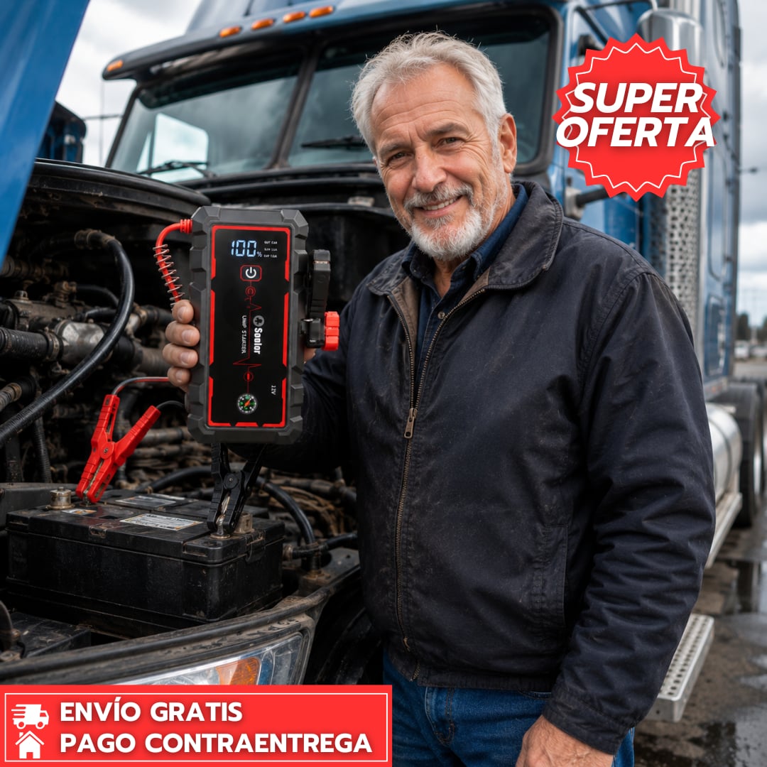 Arrancador de Batería - 28.000 mAh