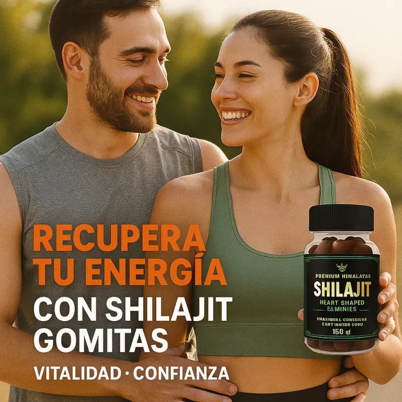 Shilajit Gummies- Energía, Pasión y Vitalidad