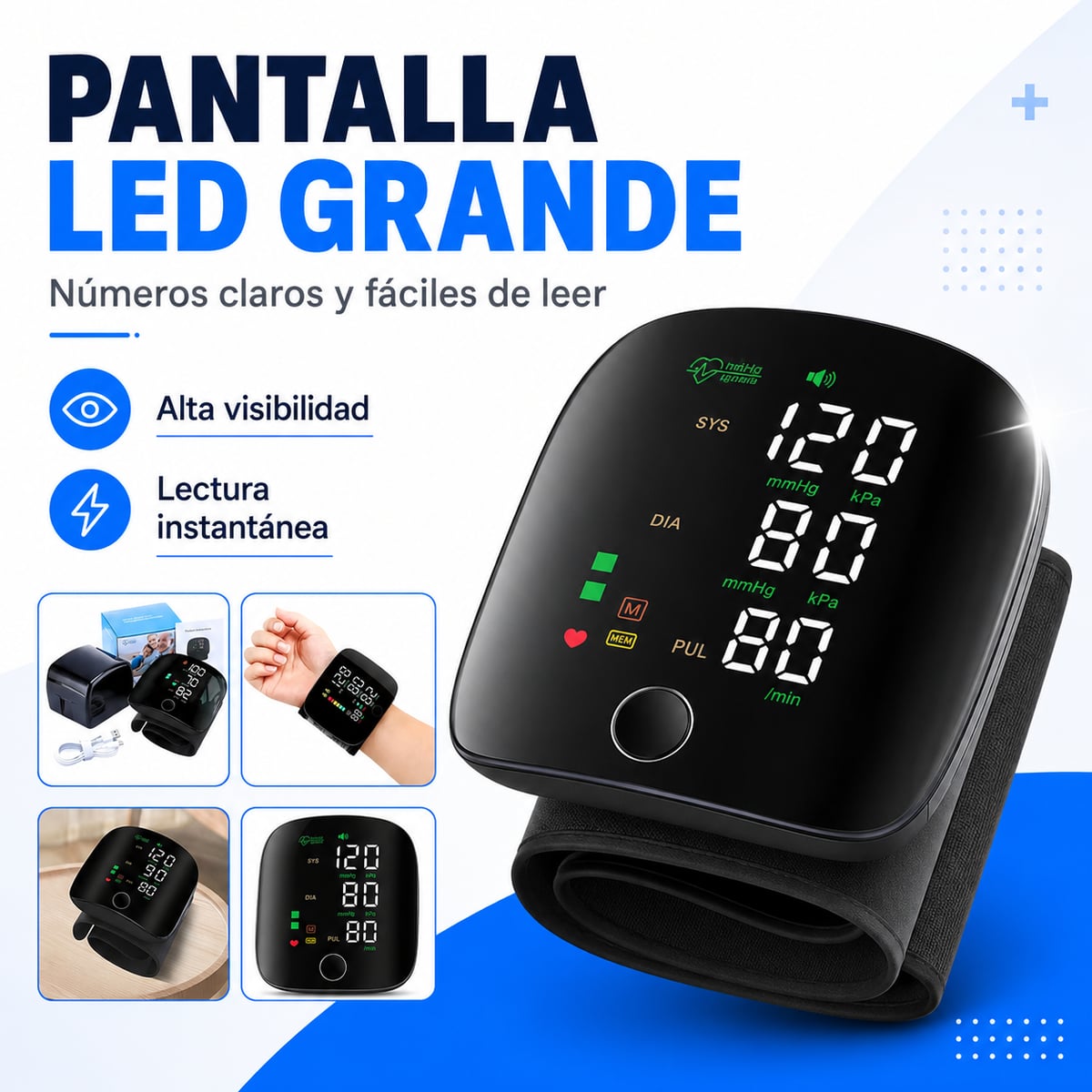 TensiCare Pro™ | Controla tu presión fácilmente desde casa