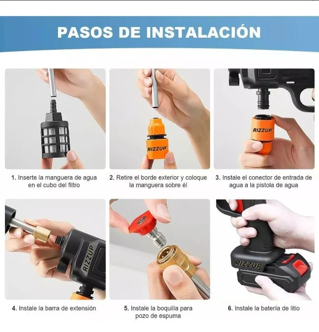 TurboJet™ -HIDROLAVADORA PORTATIL +Envío Gratis-SUPER PROMO!!! 🔥35% OFF