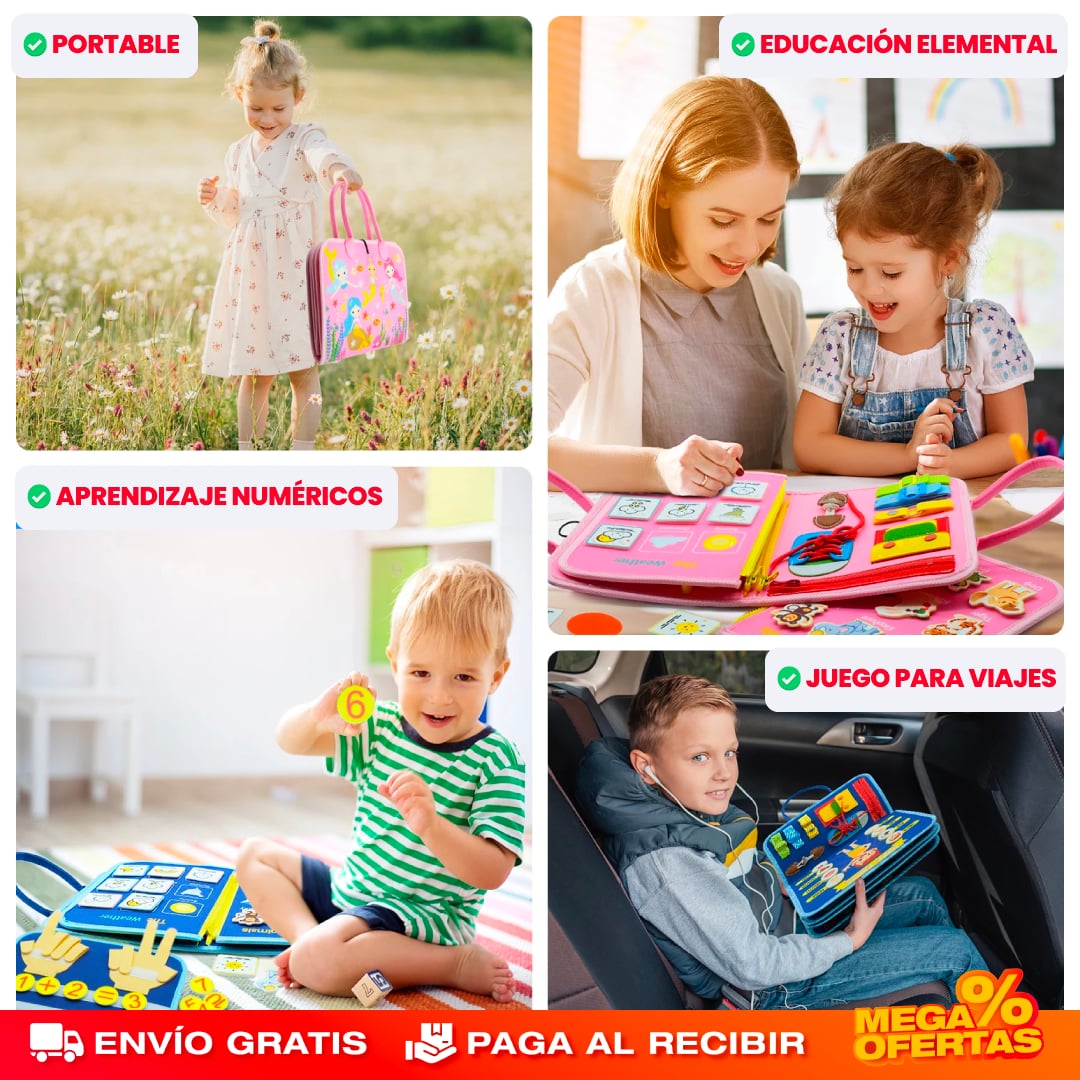 MALETA MONTESSORI PARA NIÑOS