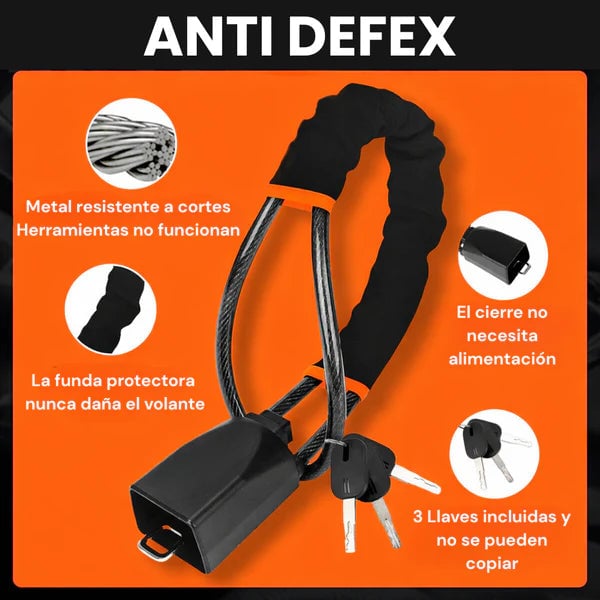 ANTI-DEFEX | Dispositivo Candado de seguridad Anti-Robo + ENVIO GRATIS