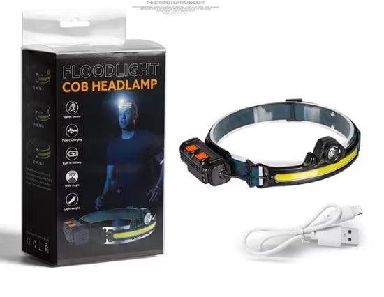 ULTIMAS UNIDADES🔦LINTERNA FRONTAL LED MANOS LIBRES PARA TRABAJO Y NOCHE🔦ENVIO GRATIS