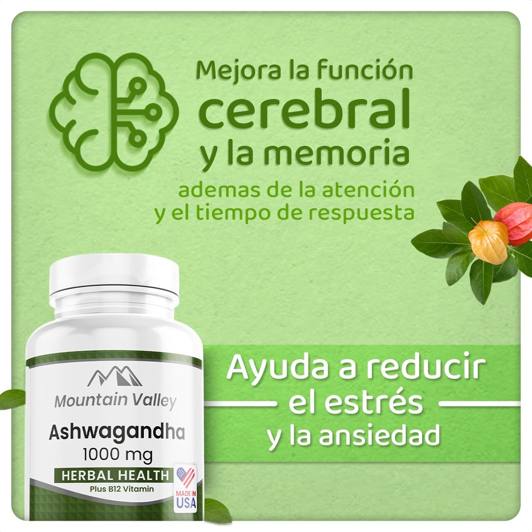  Ashwagandha — Extracto Puro 500mg