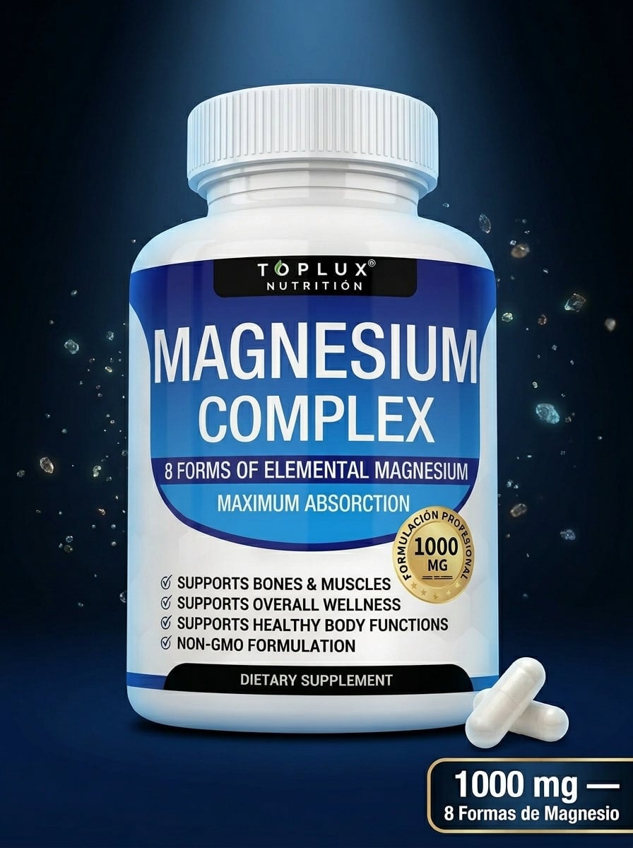 Magnesio Complex® — Recuperá tu vitalidad y músculos desde adentro