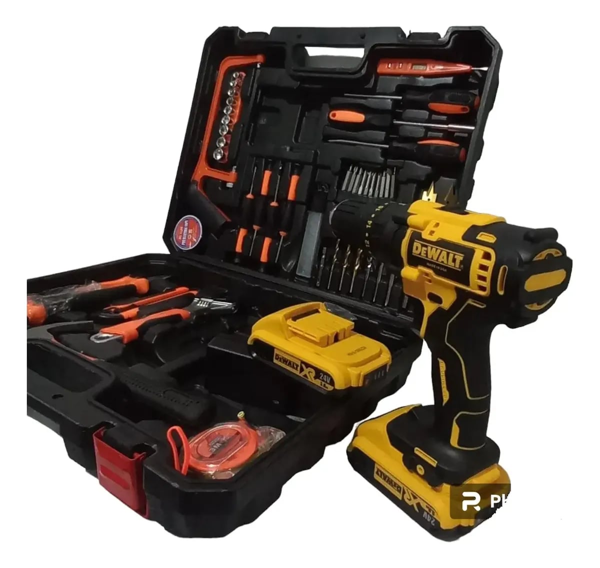 ULTIMAS UNIDADES 🧰 KIT DE HERRAMIENTAS 🔫 TALADRO INALAMBRICO INCLUIDO CON 2 BATERIAS + ENVÍO GRATIS 🛠️