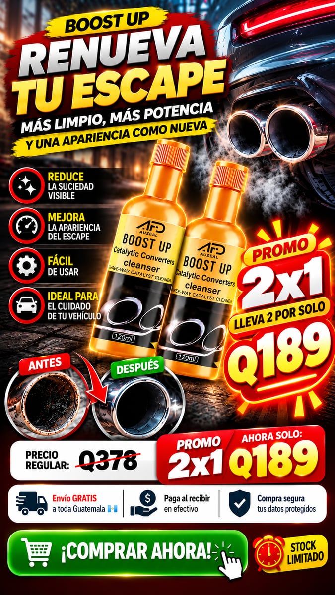 Limpiador de Catalizador | Elimina los residuos de tu motor