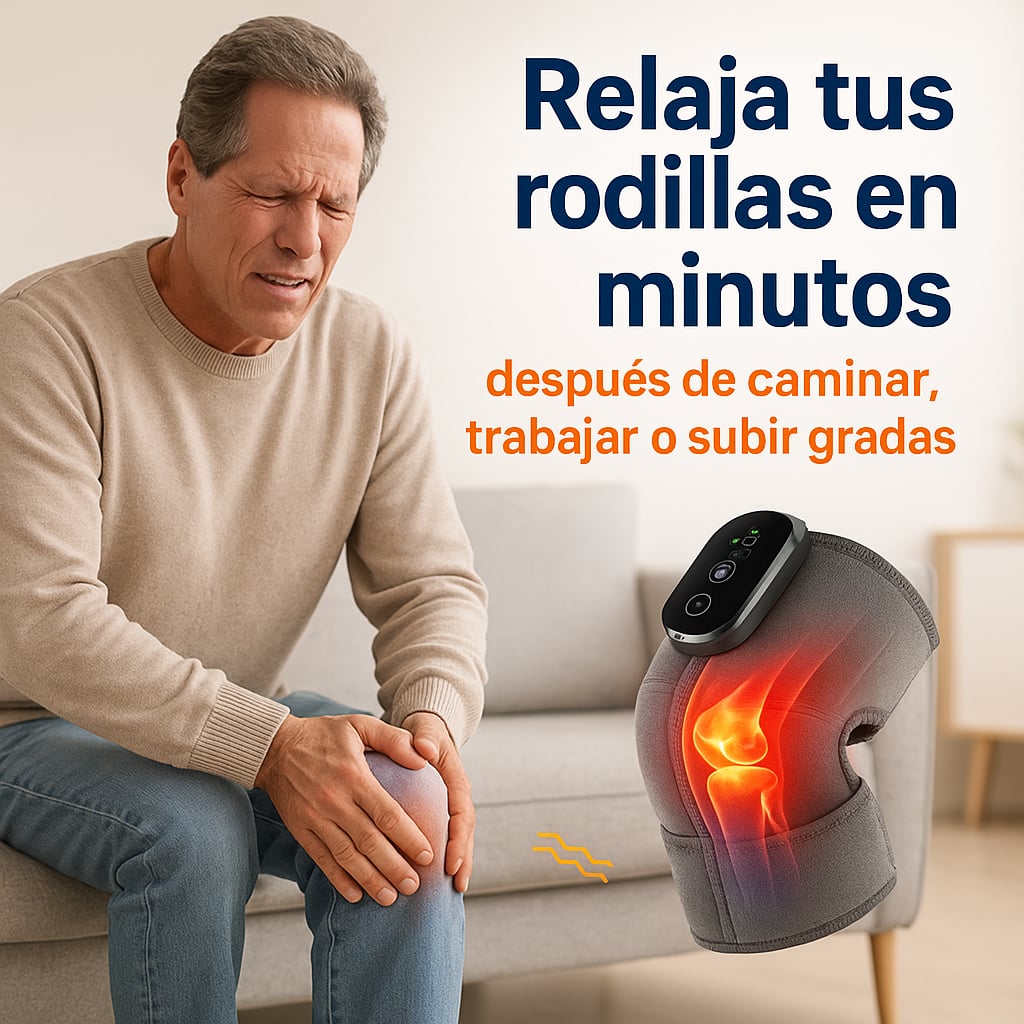 Masajeador Térmico® | Descansa y Alivia el Dolor Rápidamente + ENVÍO GRATIS🎁