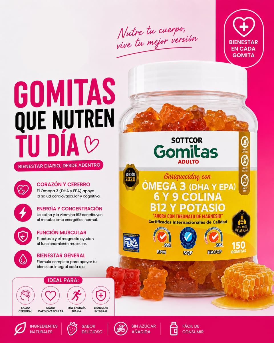 Gomitas Omega 3 Adulto
