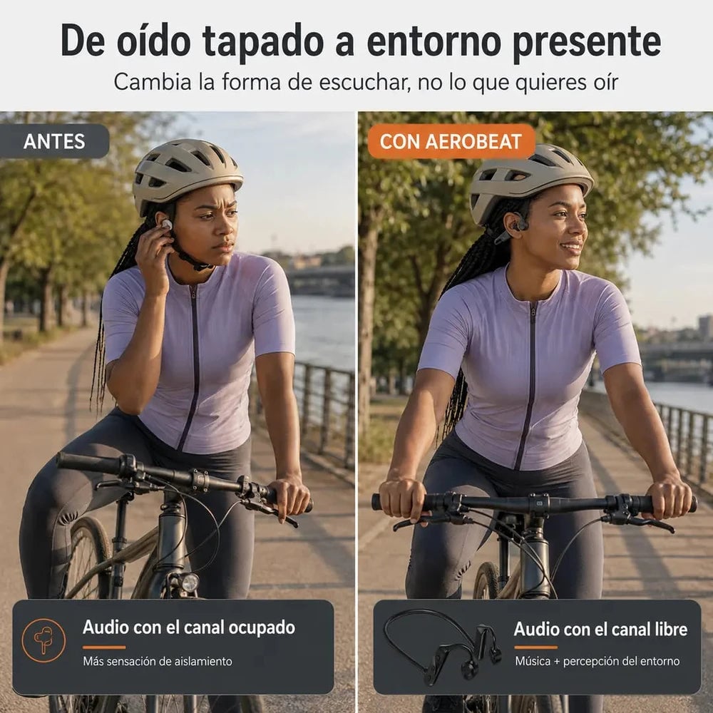 SPORTS HEADPHONES – AUDÍFONOS DE CONDUCCIÓN ÓSEA