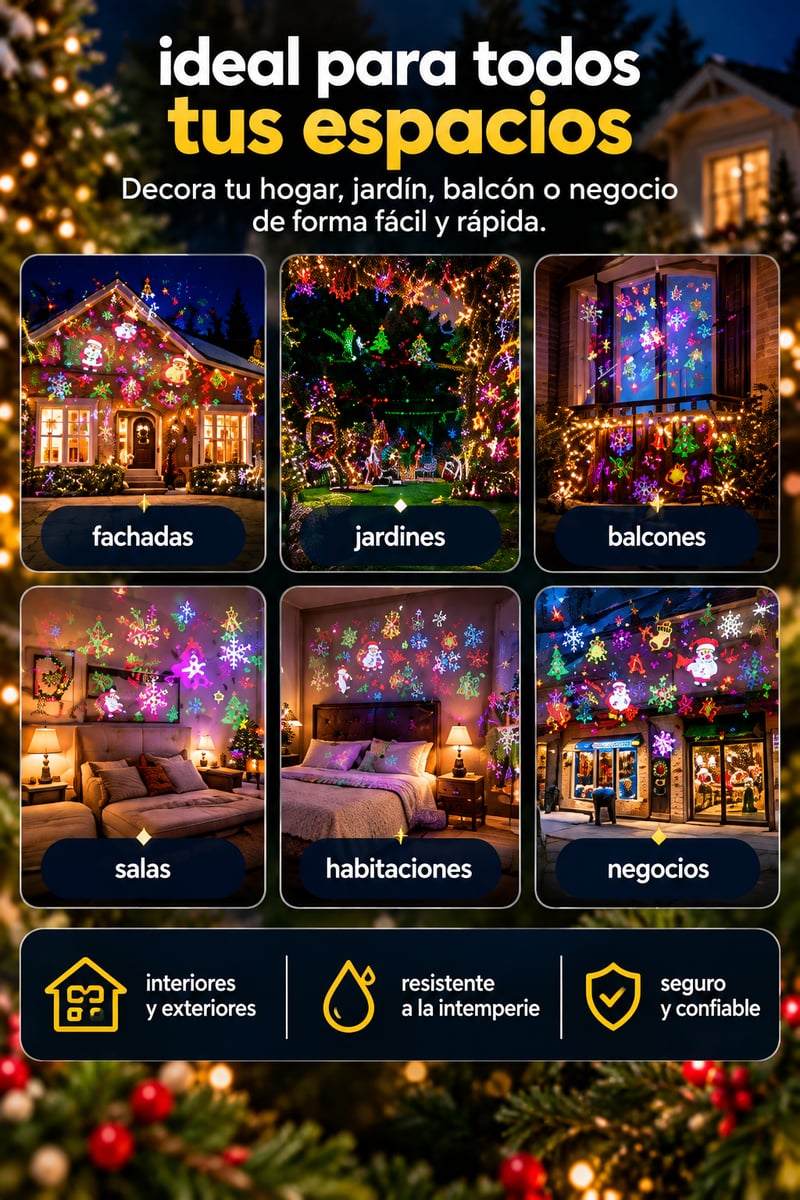 Proyector Mágico Navideño