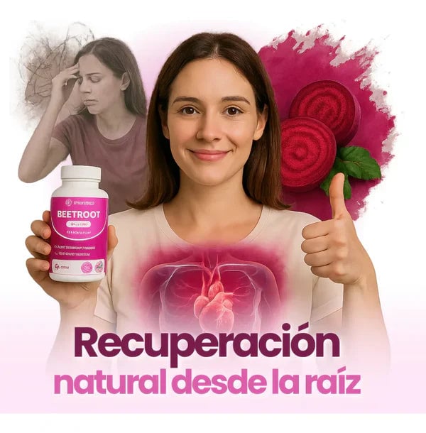 2x1 Beetroot – 🚀 ¡RECUPERA TU VITALIDAD Y POTENCIA NATURAL!