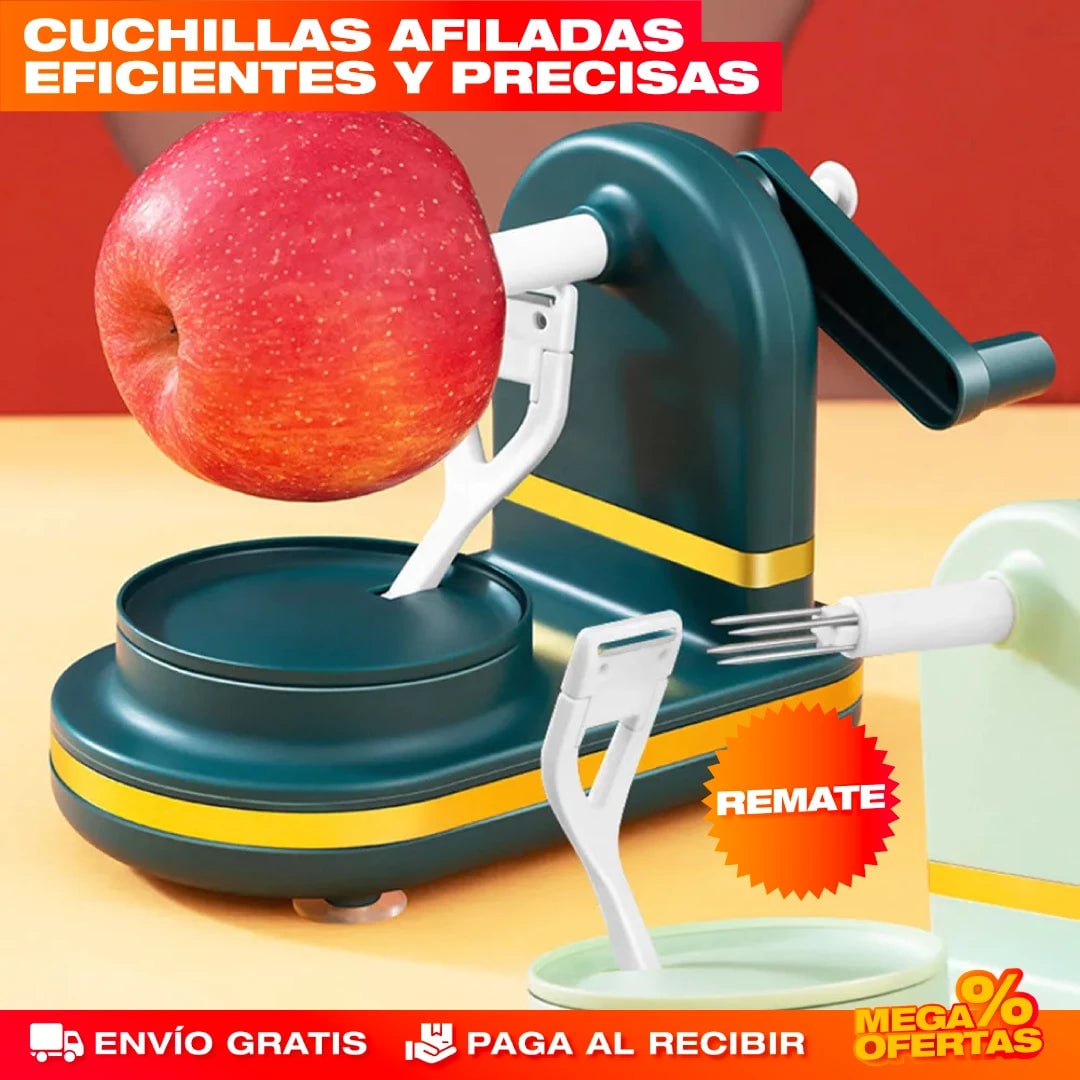 PELADOR DE FRUTAS GIRATORIO 360° LUXURY