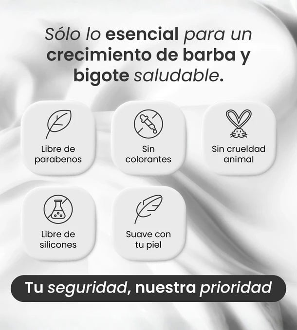 Bálsamo para Crecimiento y mantenimiento de Barba 