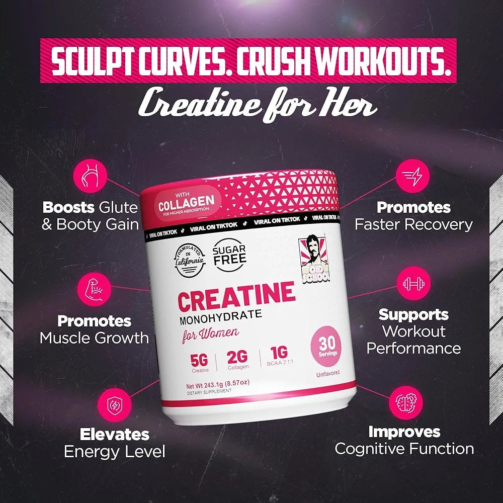CREATINE MONOHYDRATADA🍑 3 EN 1 (+COLAGENO) + ENVIO GRATIS 🎁