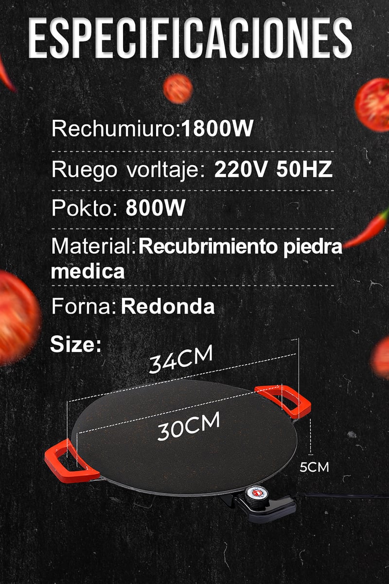 🍳 Sartén Multiuso Eléctrica 2026– Cocina todo en minutos🔥