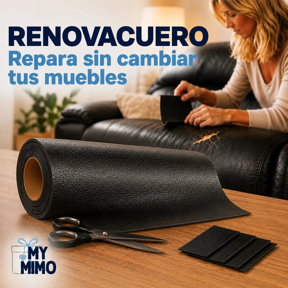 ⭐ReparaCuero - Repara sin cambiar tus muebles + ENVIO GRATIS