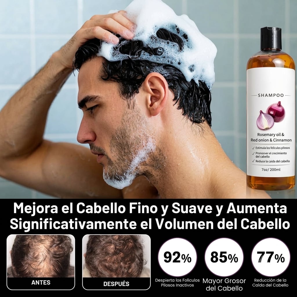 Shampoo Excalvo para  Mujeres y Hombres 