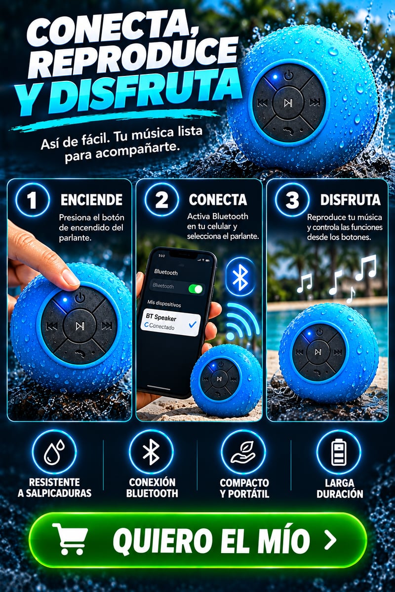 BOCINA CONTRA EL AGUA