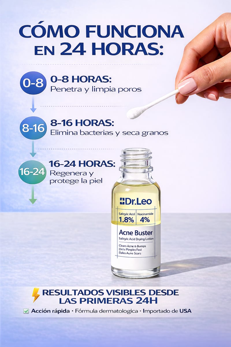 ACNE BUSTER- ACN脡 ELIMINADO EN 24 HORAS - GARANTIZADO馃嚭馃嚫 ORIGINAL