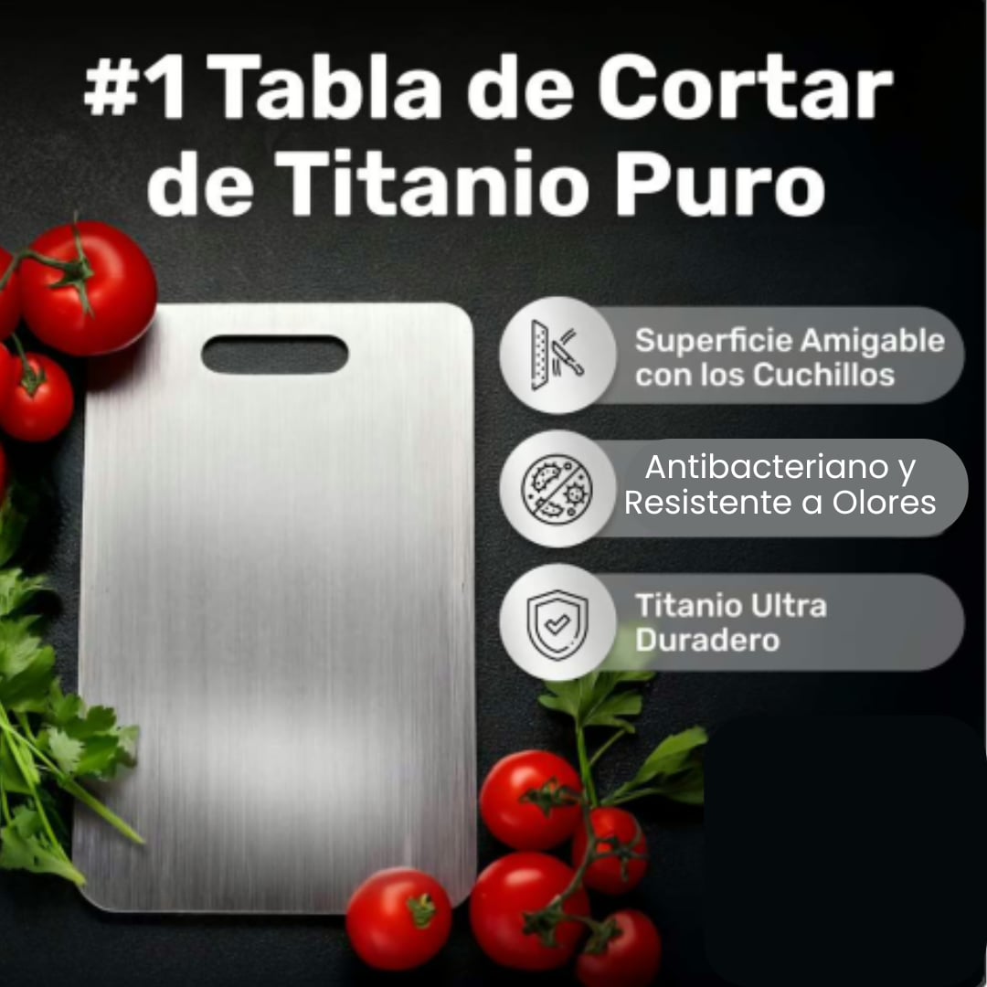 Ultimas Unidades 🎁Tabla de Titanio Para Cortar🎁ENVÍO GRATIS🎁