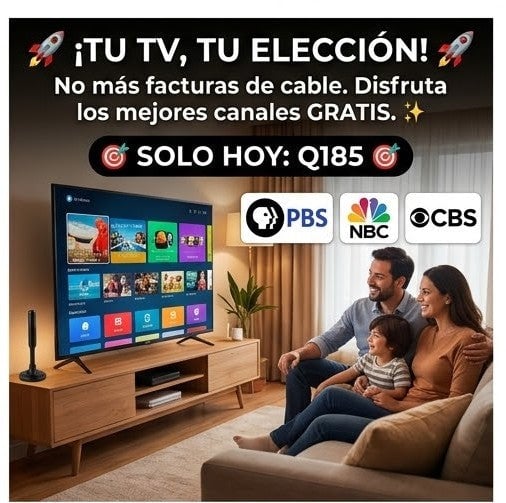 Antena TDT | TV Digital Ultra HD | Canales Gratis