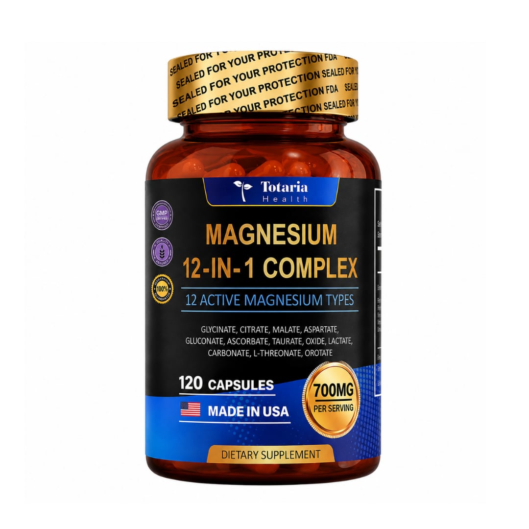 Magnesium 12 en 1 Complex - Mejora tu sueño y reduce el estrés