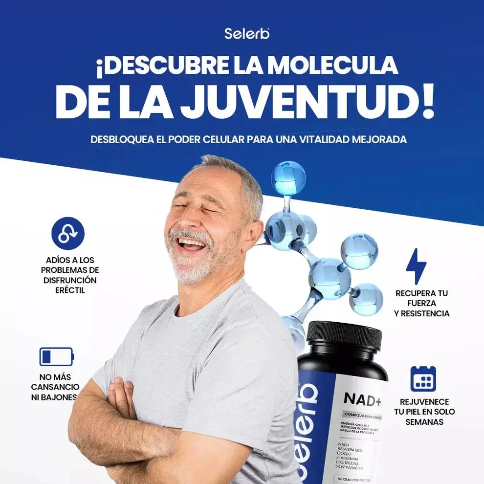 Cápsulas Complex NAD+ POTENCIADOR SEXUAL Para Hombres🍆 